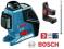 BOSCH LASER GLL 3-80 P + BM1 + BT350 + walizka