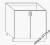 SZAFKA KUCHENNA POD ZLEWOZMYWAK 800x500x820mm