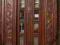 Drzwi drewniane rzeźbione ORZECH