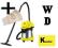 Odkurzacz WD 3.300 KARCHER Sucho + WORKI 5szt