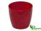 DONICZKA COUBI DUO 290 donica śr.29 H26cm CZERWONA