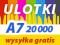 ULOTKI A7 20000 szt KOLOR 135g 2-stronne ULOTKA