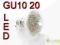 ZAROWKI DIODOWE GU10 20 LED 230V ENERGOOSZCZEDNE