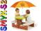 SMOBY Stolik z parasolem Kubuś Puchatek 310466