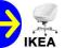 13%TANIEJ IKEA SKRUVSTA FOTEL OBROTOWY BIUROWY