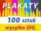 PLAKATY A2 100 szt - 48h - SUPER JAKOŚĆ PLAKAT