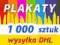 PLAKATY A2 1000 szt - 48h - SUPER JAKOŚĆ PLAKAT
