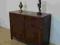 SECESYJNA DĘBOWA KOMODA SZAFKA z marmurem