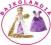 DISNEY BARBIE MINI ROSZPUNKA T7564