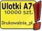 Ulotki A7 - 10000 sztuk - dwustronny zadruk