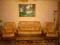 Sofa 3 osobowa + dwa fotele, skóra naturalna