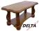 Ława 120X60 dębowa stół PRODUCENT