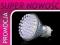 ZAROWKA GU10 48 LED CIEPLA 80 60 24 21 BEZ DOPLAT!