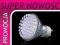 ZAROWKA GU10 48 LED CIEPLA 80 60 24 21 BEZ DOPLAT!
