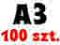 Plakaty A3 Pakiet 100 szt. EKSPRES 24h Plakaty A3 Pakiet 100 szt. EKSPRES 24h