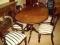 stół rozkładany + 6 krzeseł