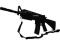 M16 KULKI ASG PISTOLET KARABINY KARABIN Z LASEREM