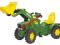 TRAKTOR JOHN DEERE 6920 + ŁYŻKA ROLLY TOYS