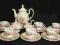 Rosenthal Moosrose Pompadour serwis do kawy 6 os