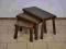UROCZE DĘBOWE STOLIKI  TROJAKI DREWNO DĄB