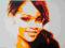 RIHANNA - Obraz Pop Art 50x70 (namalowany ręcznie)