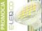 MR16 LED 21 x SMD 5050 230V ~50W ciepła FV/gw.24M