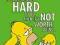 Simpsons (deep thoughts) - plakat 61x91,5cm