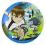 Talerze BEN 10 Talerzyki 8szt Urodziny 23cm
