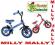 Rowerek biegowy bez pedałów Milly Mally +PREZENT+