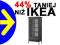 44% TANIEJ IKEA EDLAND SZAFKA BIELIŹNIARKA SZAFA