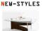~~ NEW-STYLES NOWOCZESNY STOLIK SZKLANY 120 x 65