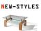 PROMOCJA !!! NOWOCZESNY STOLIK SZKLANY 110 x 60