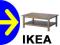 IKEA HEMNES STOLIK KAWOWY NOCNY SALON SYPIALNIA