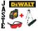 DEWALT Laser Krzyzowy DW088K Okulary Statyw DW087K