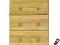 Komoda sosnowa 60-5 szuflady  pojemna TANIO
