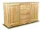 KOMODA 150x90 gł.50 sosnowa FRONT BEZSĘCZNY.