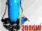 POMPA Z ROZDRABNIACZEM BRUDNEJ WODY 2000W PLYWAK
