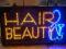 TABLICA HAIR & BEAUTY!!!!!DIODY LED!BCM!!!!!!!