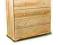 KOMODA 100, 4szufl. gł.40 sosnowa FRONT BEZSĘCZNY