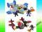FISHER PRICE IMAGINEXT --- SAMOLOT DUŻY 2 KOLORY