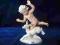 figurka porcelanowa antyk- dziecko z jelonkiem