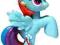 My little pony Kucyk - Rainbow Dash - Ponyville