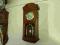 Zegar wiszący Mauthe FMS wypukłe szkl witraż 1930r