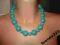 KAMIENIE TURKUS naszyjnik korale