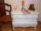 kredens ,komoda,ludwik,shabby chic,biel,przecierki