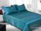 NARZUTY NARZUTA 220x240 + poszewki TURKUS SATYNA