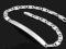 SREBRNA BRANSOLETKA BLASZKA  20cm  Grawer GRATIS!!
