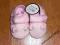 Śliczne buciki, antypoślizgowa podeszwa 6-12 m-cy