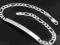 SREBRNA BRANSOLETKA BLASZKA  20cm  Grawer GRATIS!!
