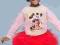 NEXT TOP i SPODNICZKA MINNIE disney 2-3lata 98cm